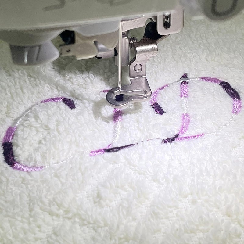 craftido م stabilizer تطريز قابل للغسل/قابل للذوبان في الماء 12" × 25 ياردة/لفة لمعظم الأطواق 1.5 أونصة خفيفة الوزن للتطريز الآلي والخياطة اليدوية - Image 4